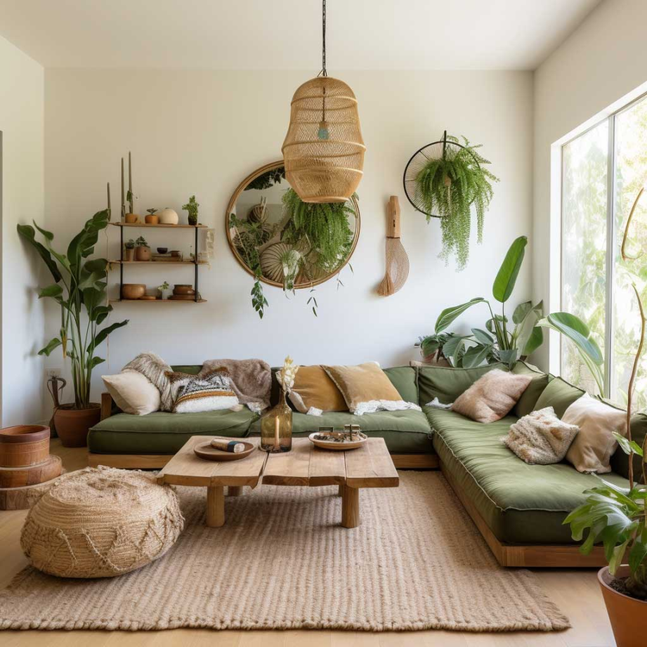 Achieving the Perfect Minimalist Bohemian Living Room Balance