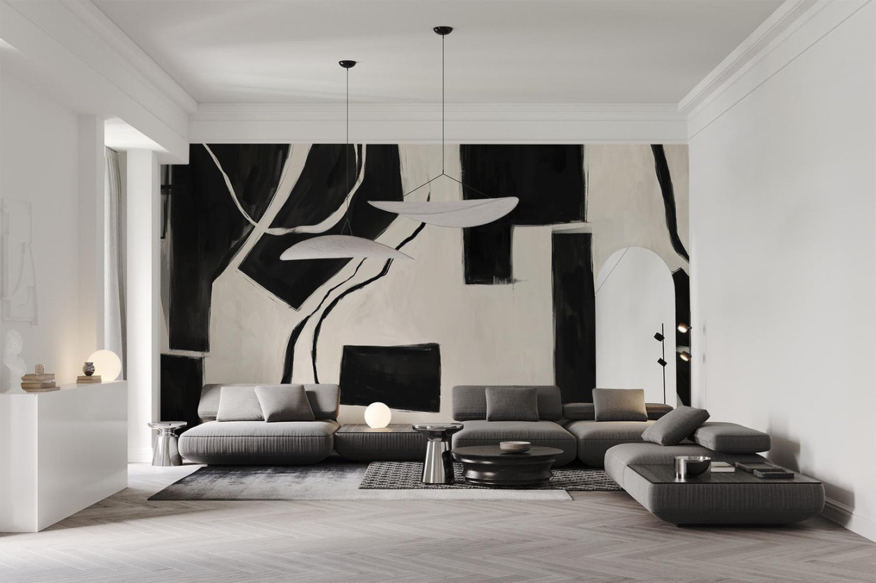 Black & White Wallpaper and Wall Murals - BelarteSTUDIO