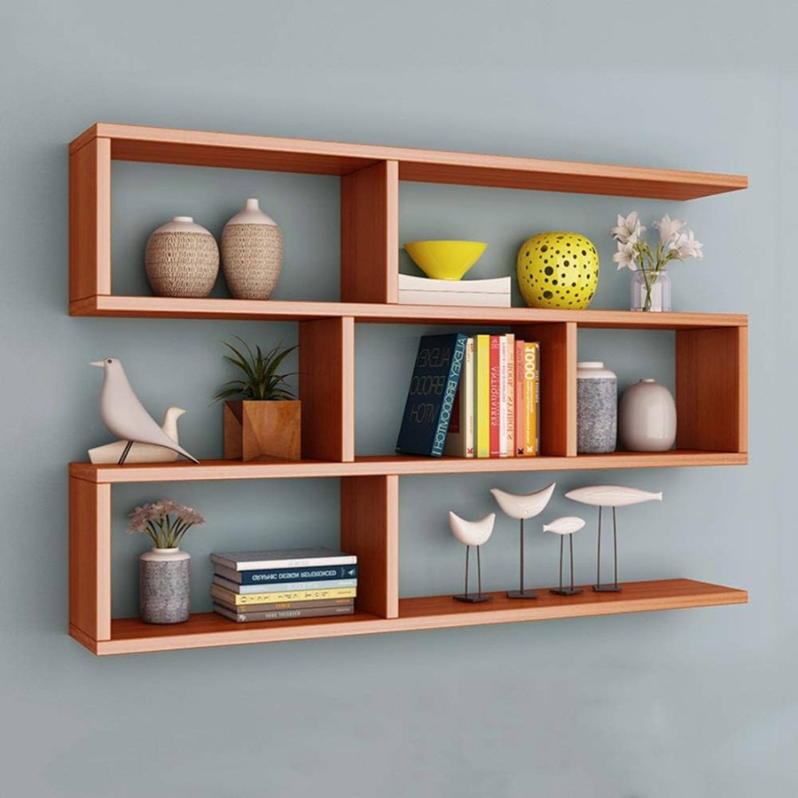 FEI Wall Shelf Wall Hanging Bookshelf Bedroom Partition Wall