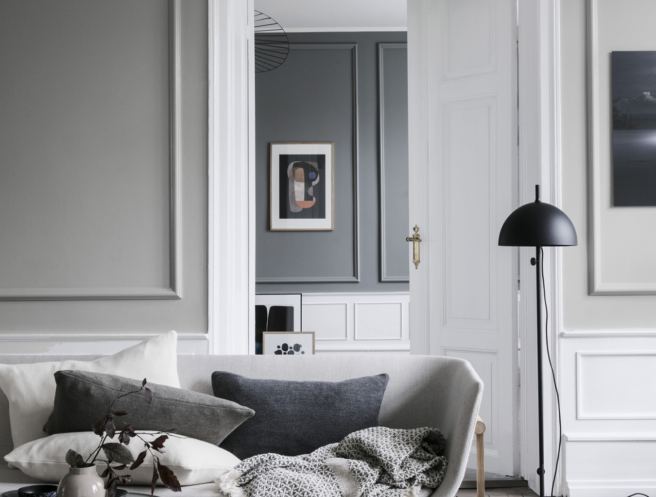 Grey and white living room ideas - how to pair this perfect colour