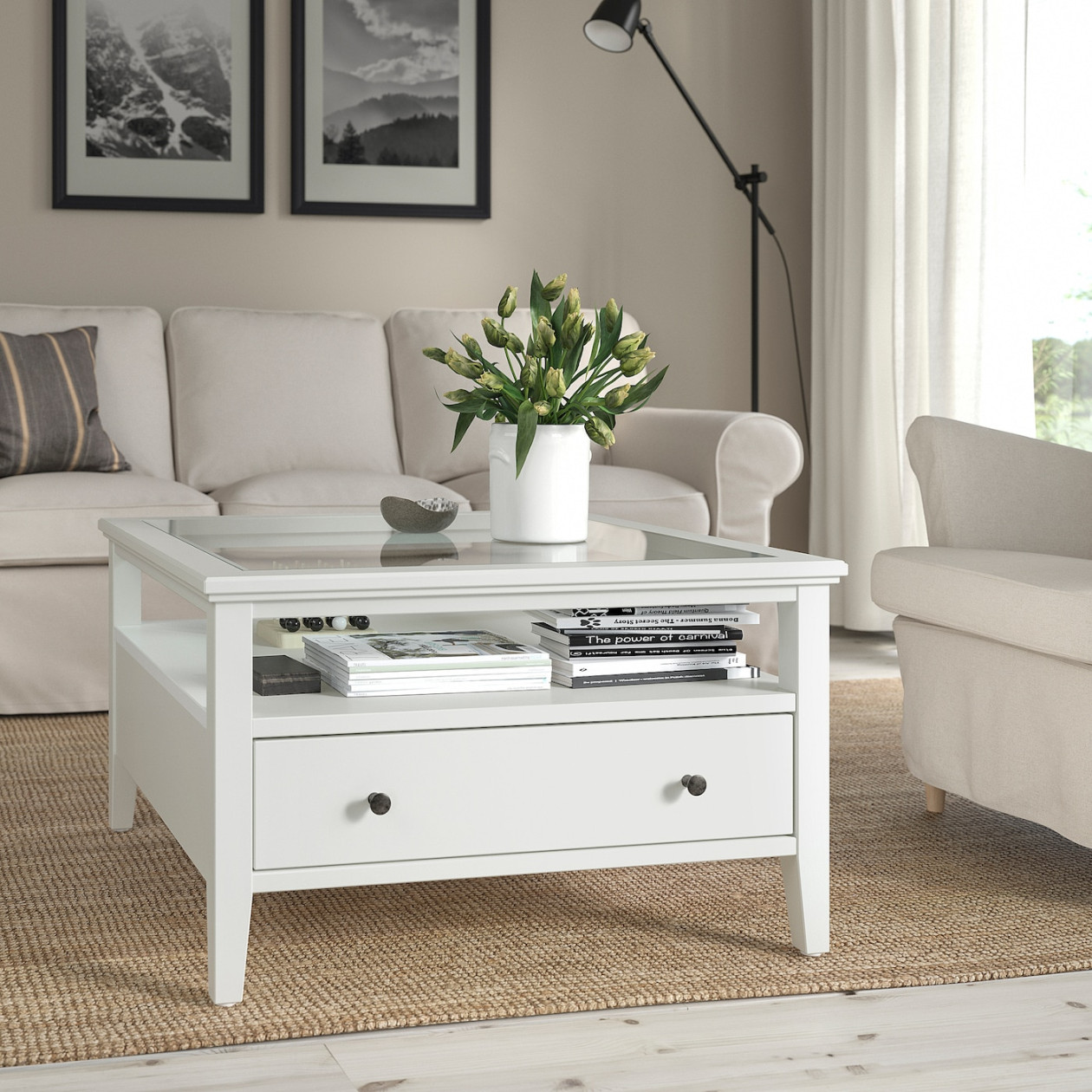 IDANÄS Coffee table - white x cm