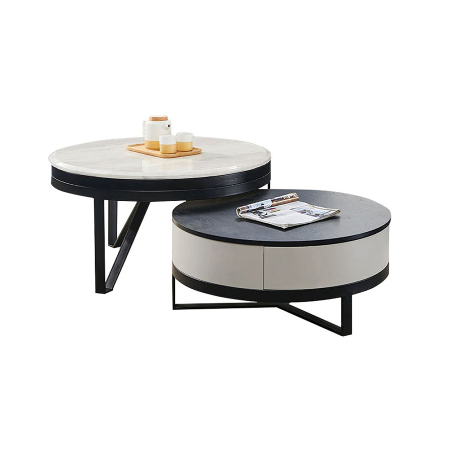 Stylish Sharie Series  Round Coffee Table  Furnituremart