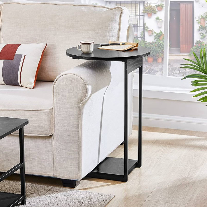 WOHOMO Sides Table Living Room, Small End Table for Small Space,