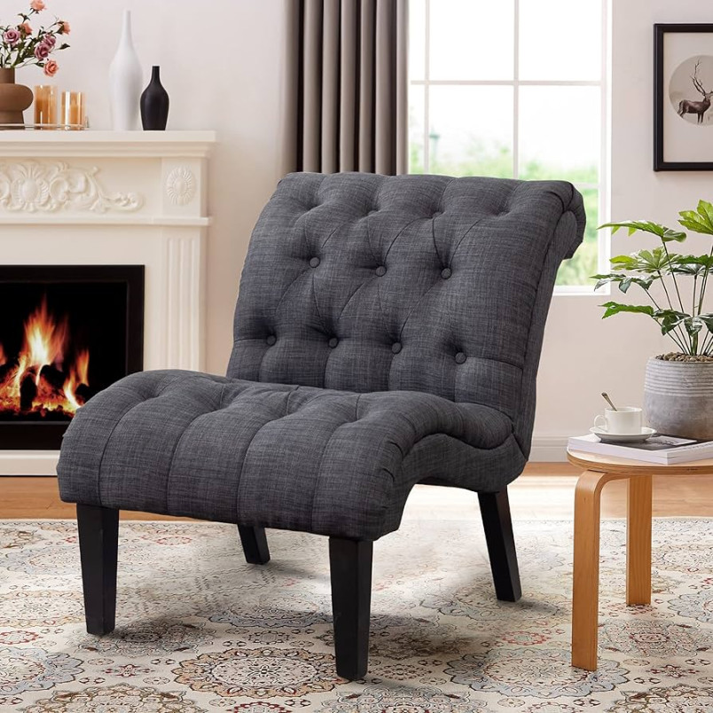 Yongqiang Upholstered Accent Chair for Bedroom Living Room Chairs