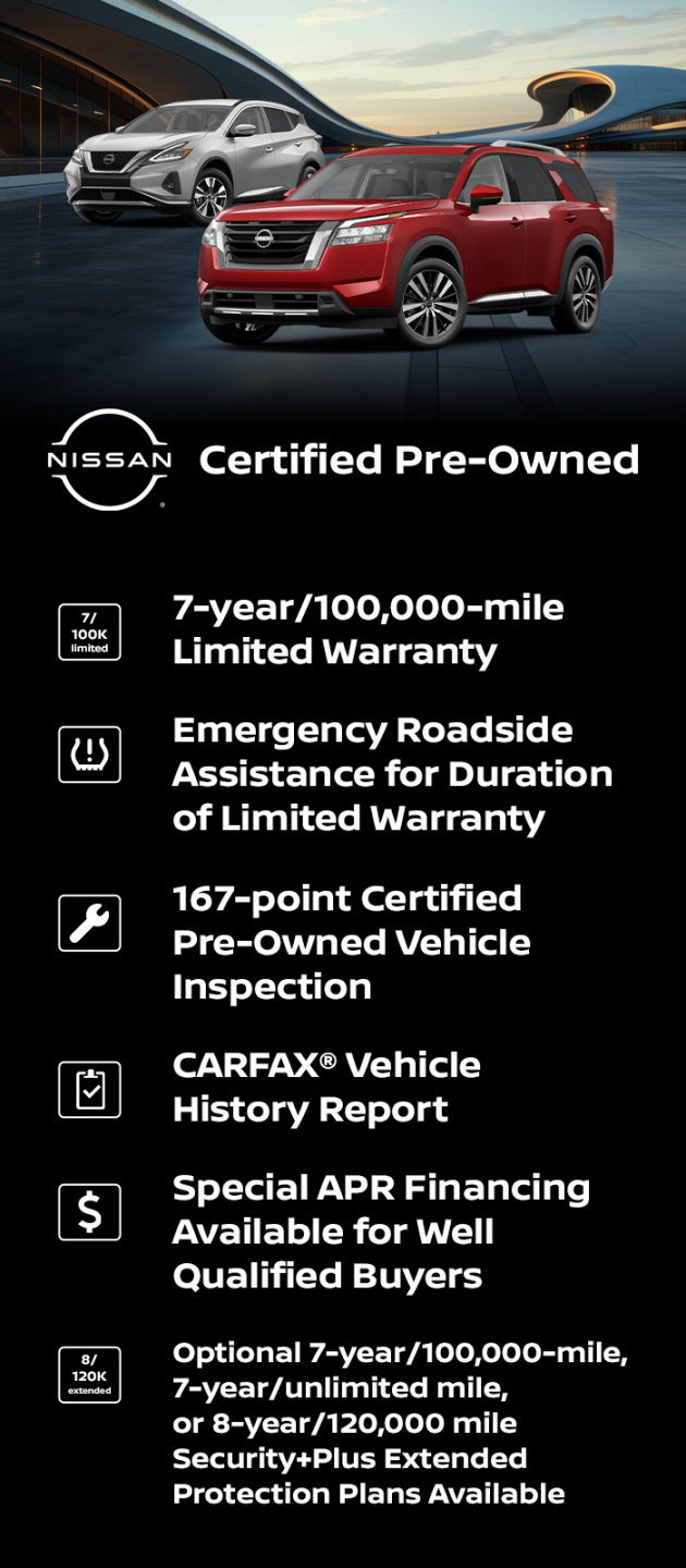 Nissan Certified Pre-Owned Vehicles for Sale Near Atlanta, GA